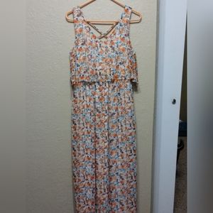 LILY ROSE floral maxi dress